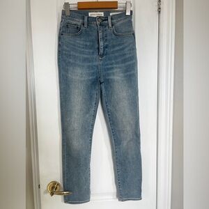 Denim Forum High Rise Light Blue Jeans
